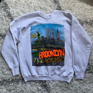 New York graphic design Crewneck